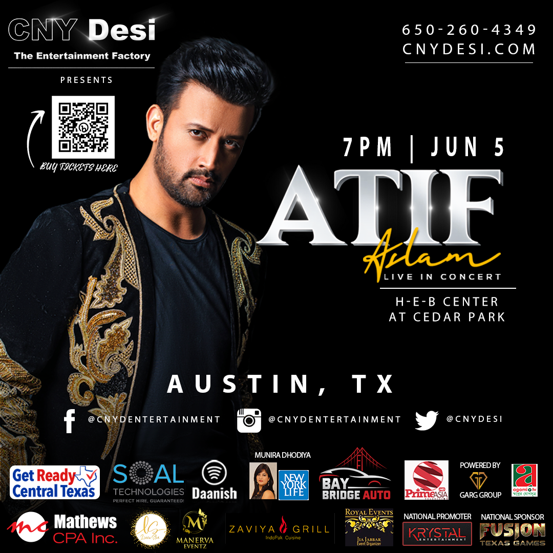Atif Aslam Live in Concert Austin